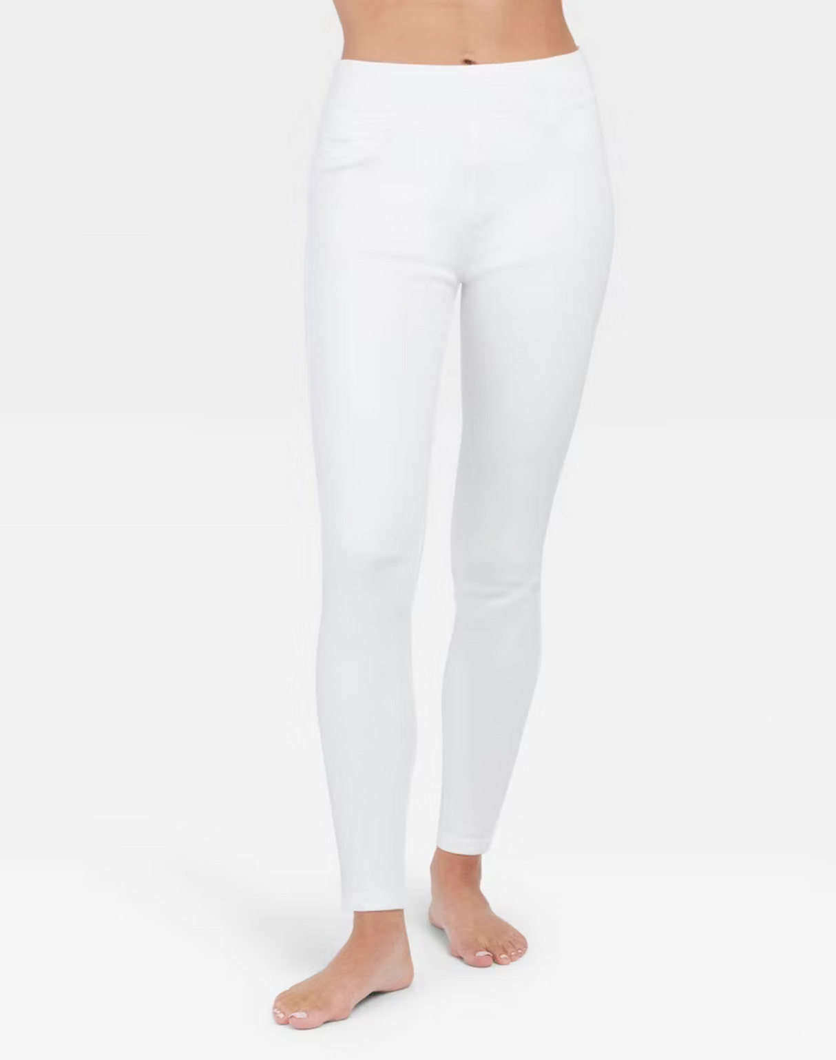 ASSETS by Spanx Women's Denim Skinny Leggings - White