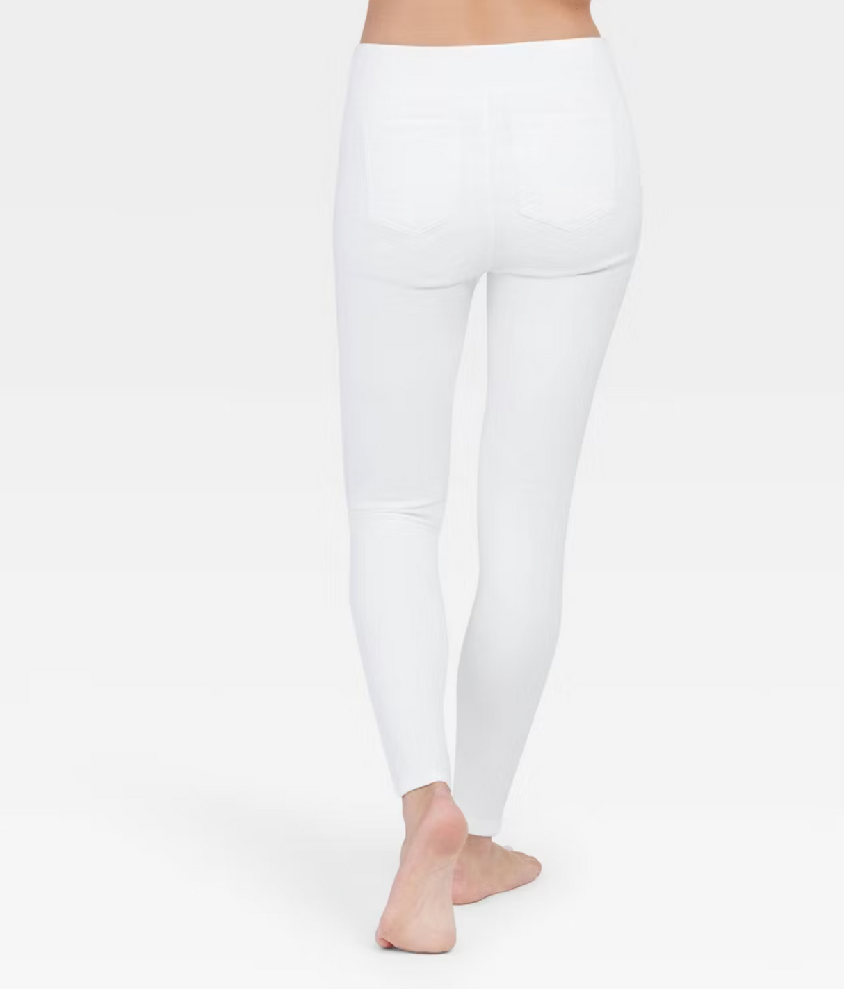ASSETS by Spanx Women's Denim Skinny Leggings - White