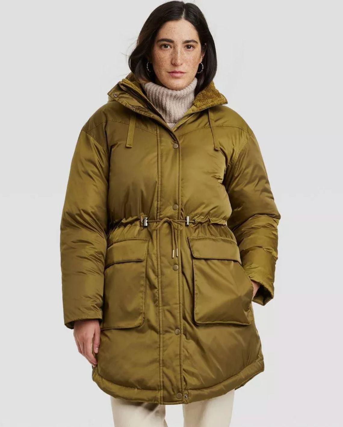 Universal Thread Women's Arctic Parka - Green