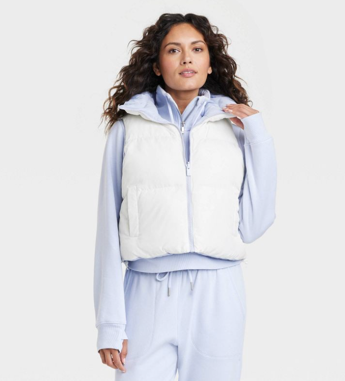 All In MotionWomen's Reversible Snowsport Short Puffer Vest