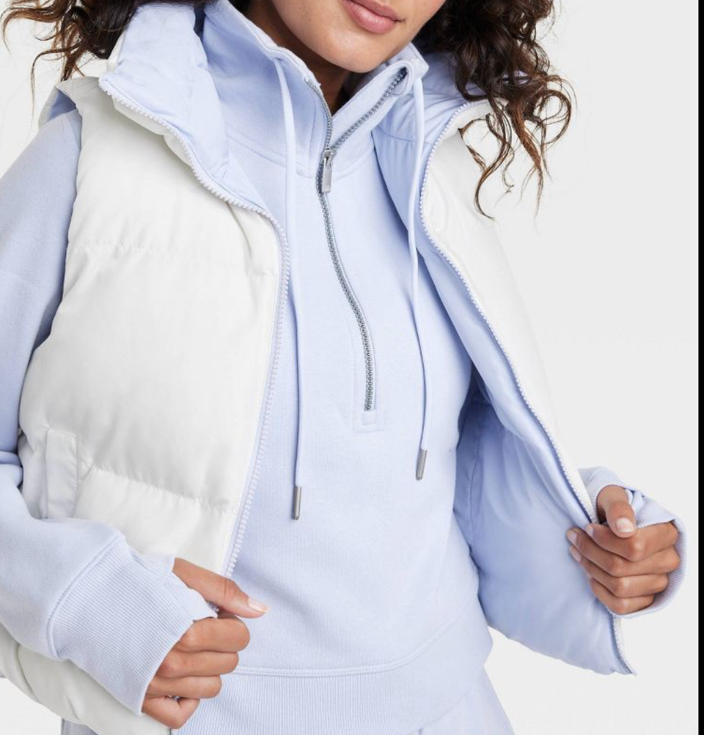 All In MotionWomen's Reversible Snowsport Short Puffer Vest