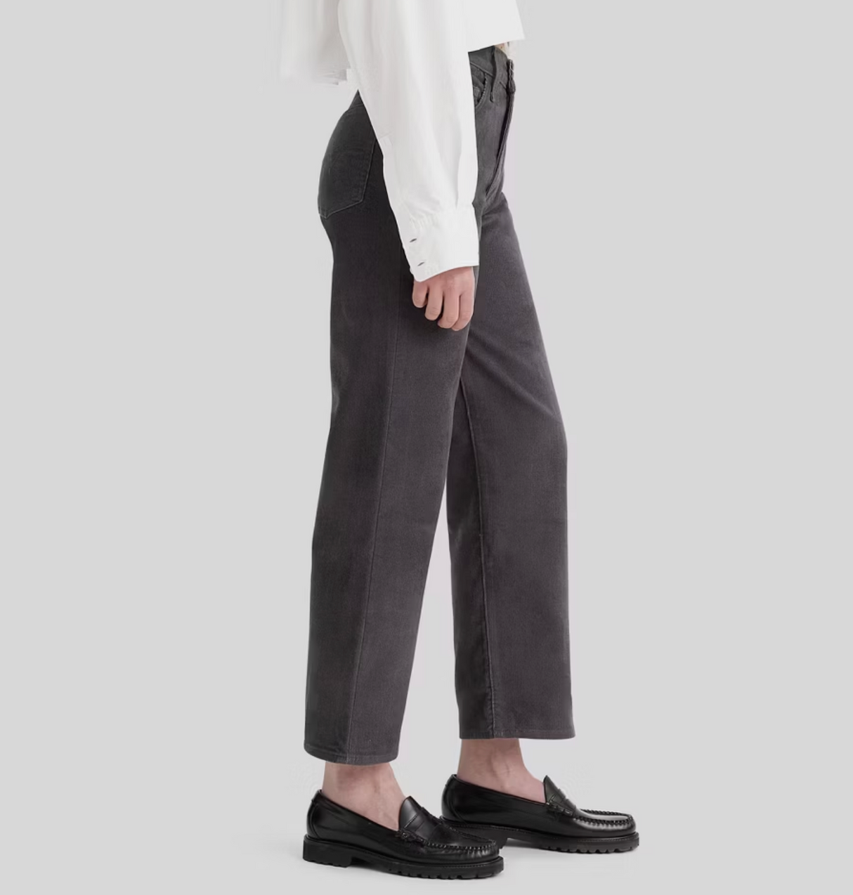 Levi's® Women's Ultra-High Rise Ribcage Straight Jeans - Blackened Pearl