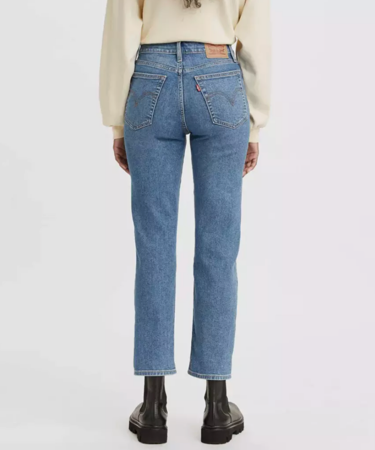 Levi's® Women's High-Rise Wedgie Straight Cropped Jeans - Love In The Mist