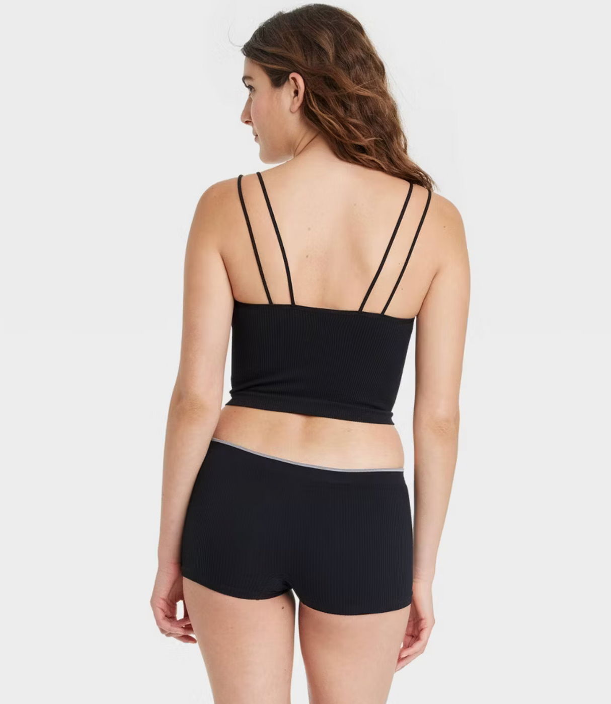 Colsie Women's Seamless Boy Shorts - Black