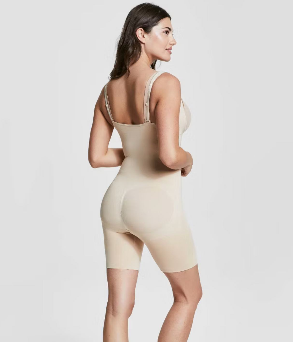 ASSETS by SPANX Women's Remarkable Results All-In-One Body Slimmer - Light Beige