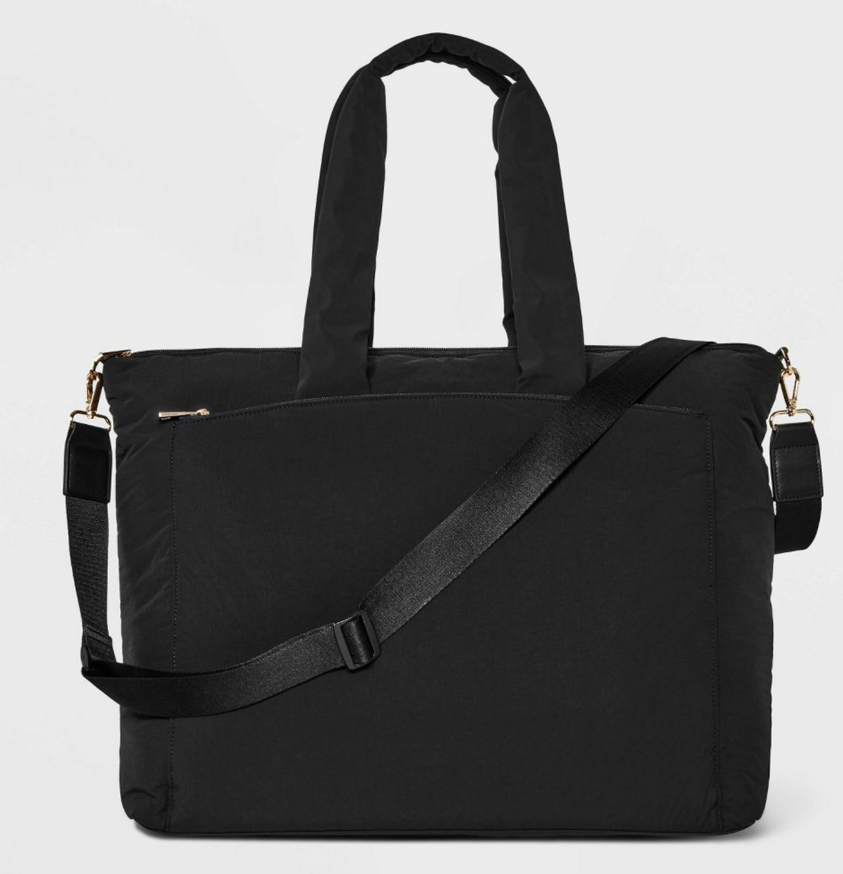 A New Day Athleisure Soft Puff Weekender Bag - Black