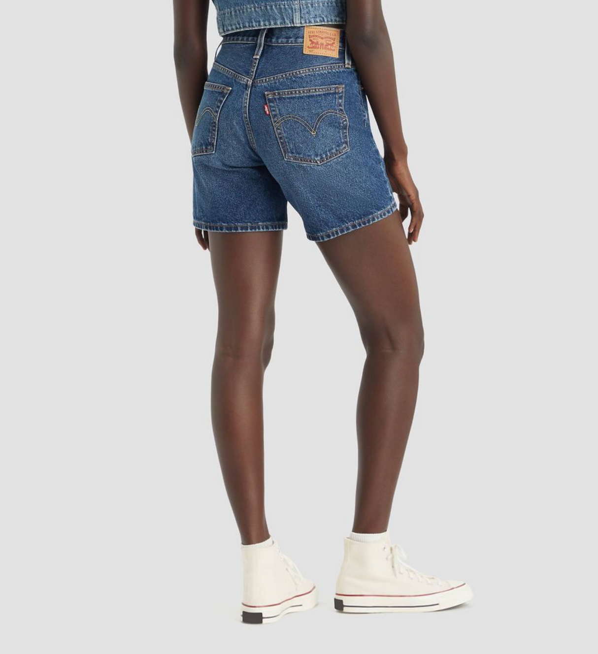 Levi's 501® Mid Thigh Women's Jean Shorts - Pleased to Meet You