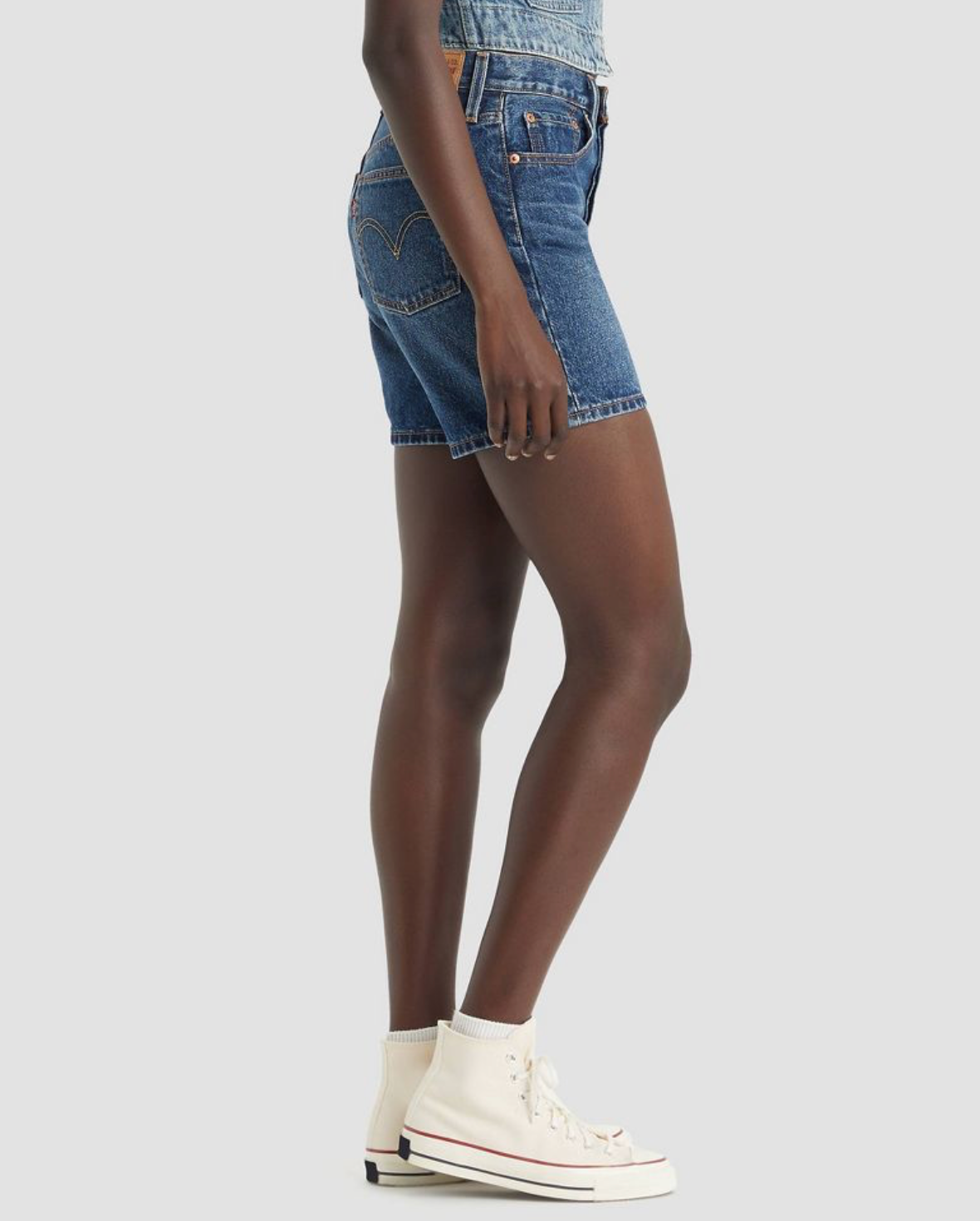 Levi's 501® Mid Thigh Women's Jean Shorts - Pleased to Meet You