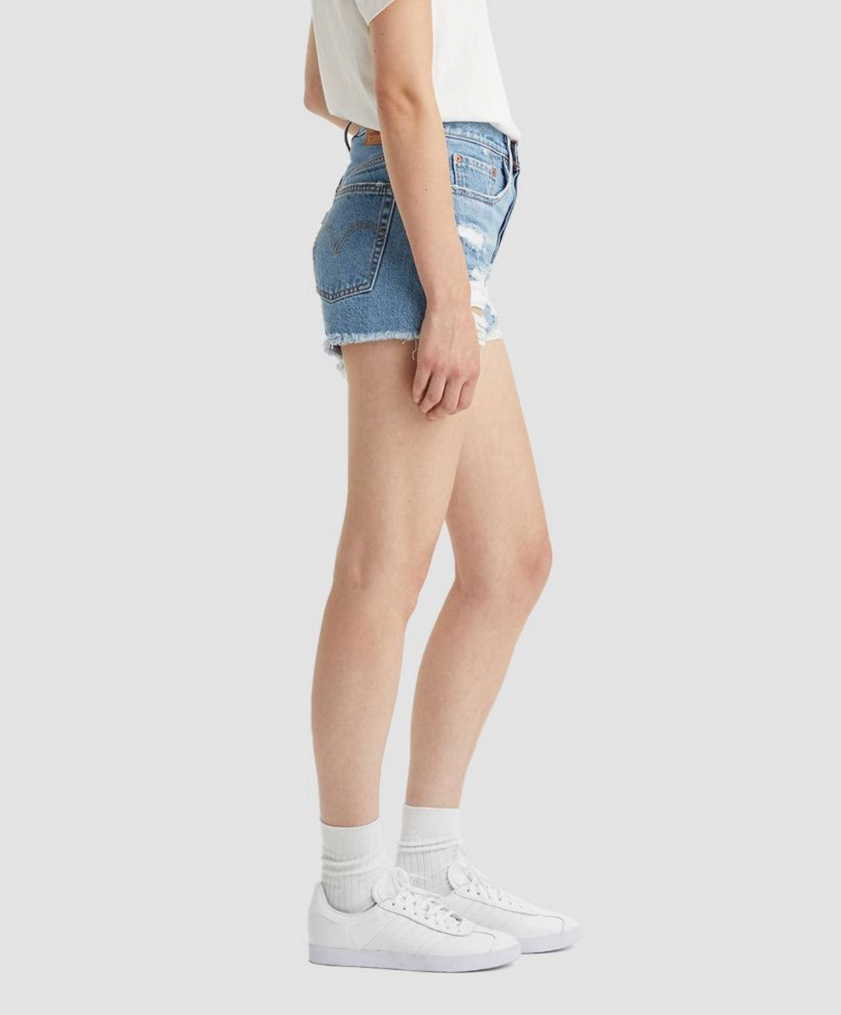 Levi's 501® Original Fit High-Rise Jean Shorts - Quiet Riot