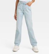 Universal Thread™ Women's High-Rise 90's Straight Jeans - Vintage Light Wash