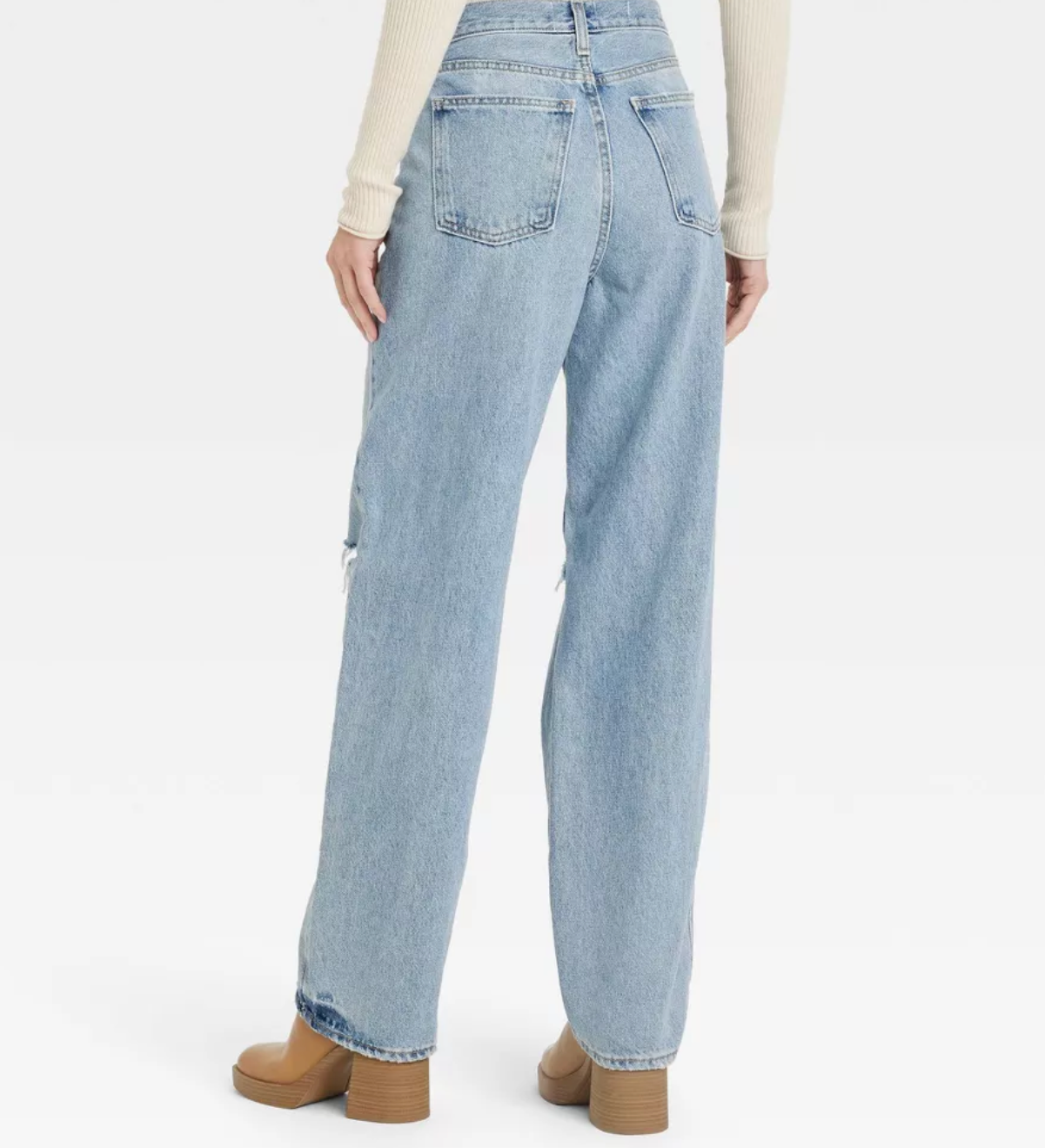 Universal Thread Women's Mid-Rise 90's Baggy Jeans