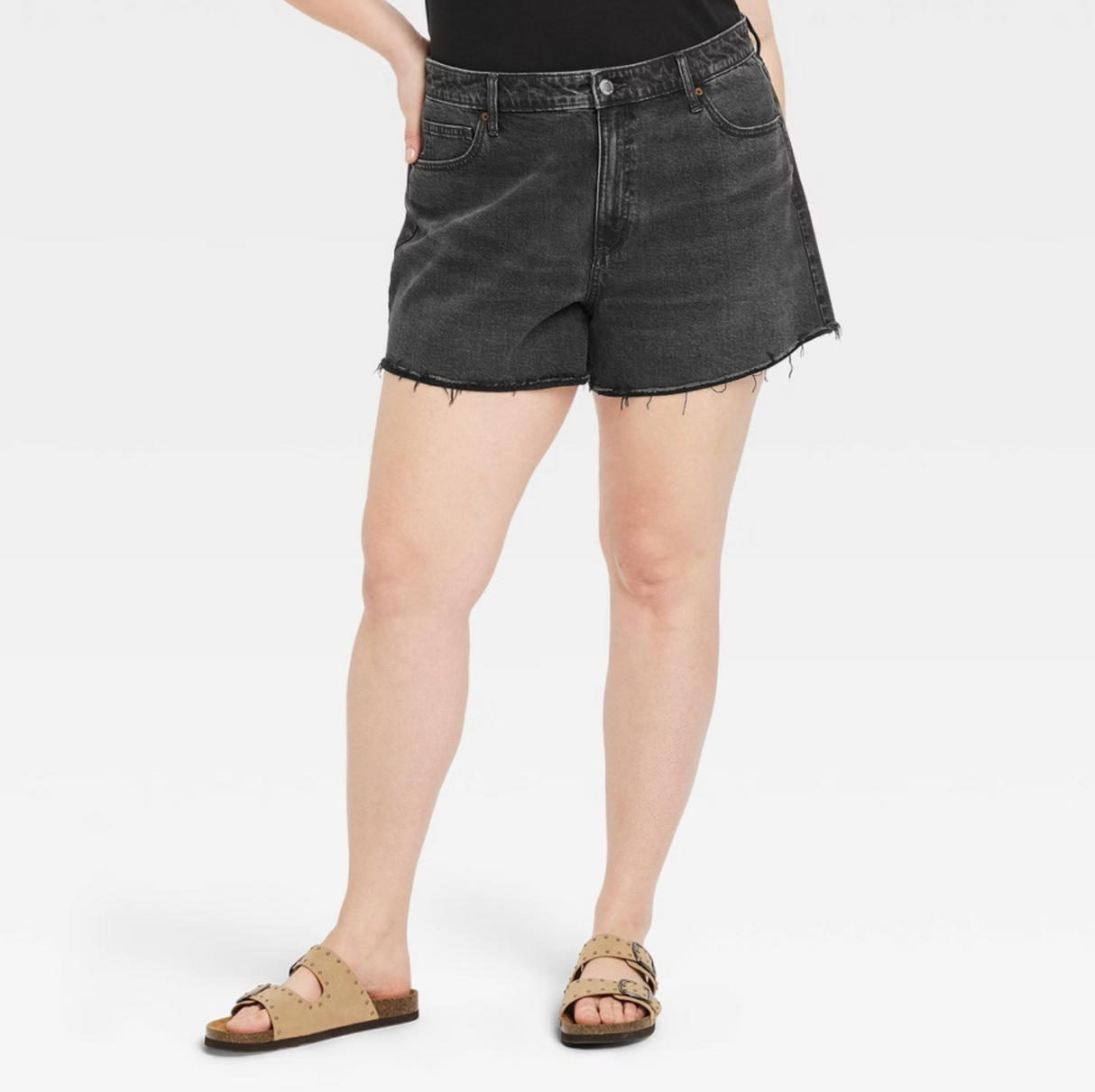 Universal Thread Women's High-Rise 90's Cutoff Jean Shorts