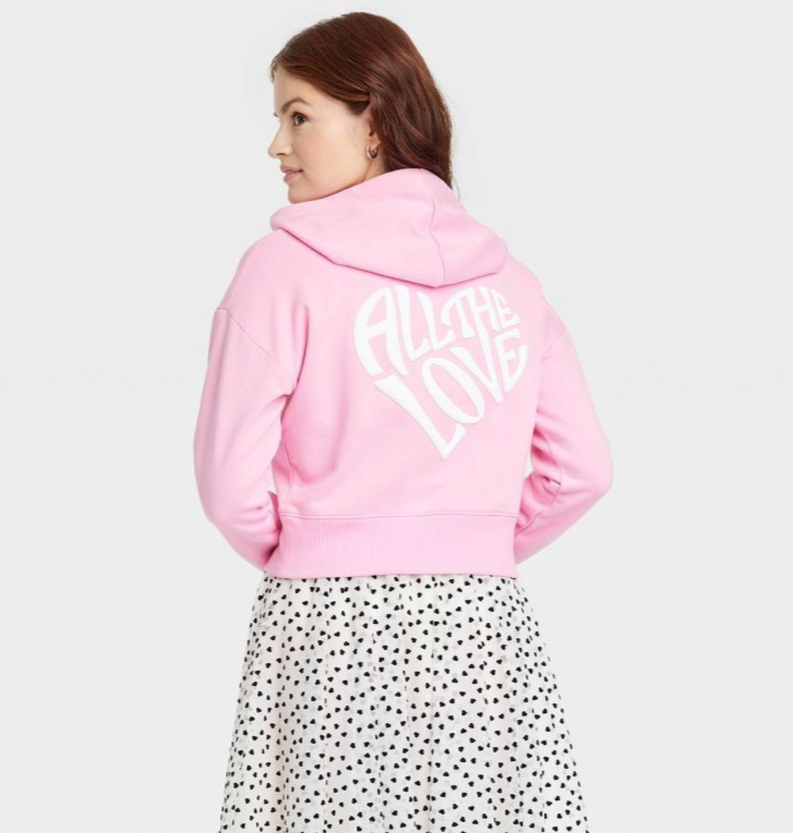 A New Day Women's Hooded Love Sweatshirt