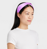 A New Day Wide Twisted Headband - Violet