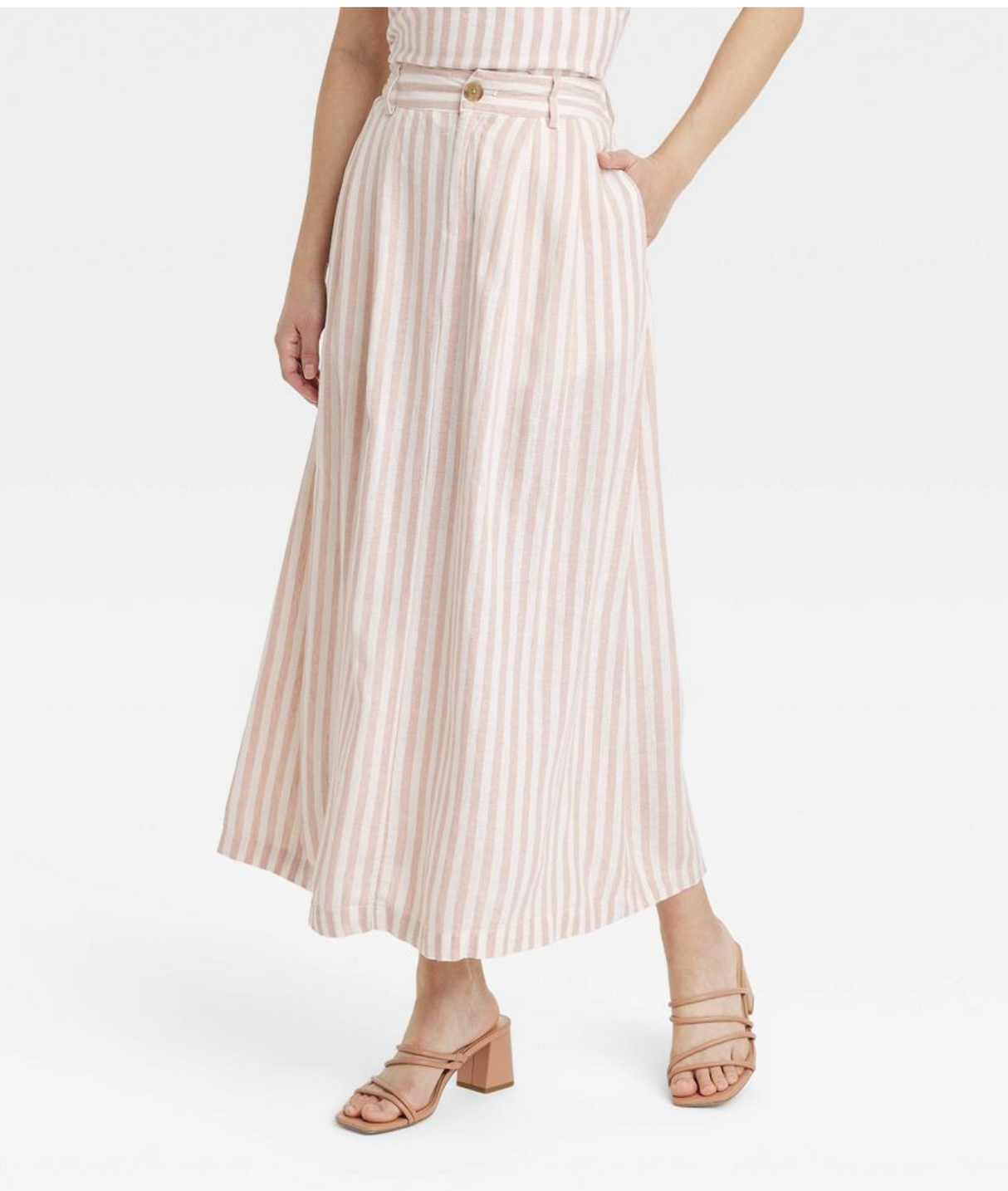 A New Day Women's Americana Picnic A-Line Maxi Skirt