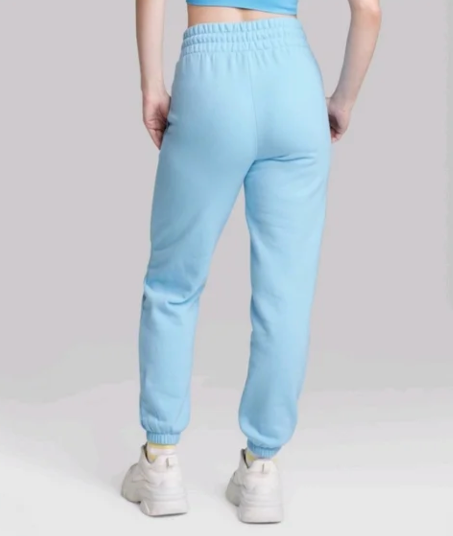 Wild Fable" High-Rise Tapered Joggers - Light Blue