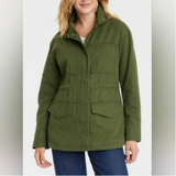 Universal Thread Utility Field Jacket - Green